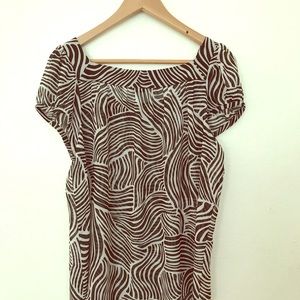 Ann Taylor Tops - Ann Taylor blouse zebra print size Large Ann Taylor Tops - Ann Taylor blouse zebra print size Large
